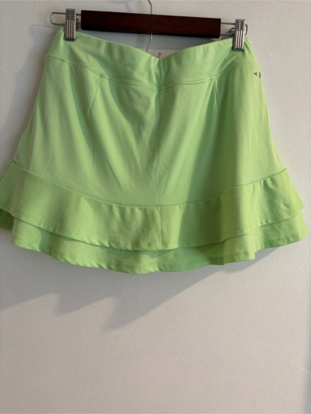 Women's tennis skirt Lime Green Tiered size medium - Picture 4 of 4